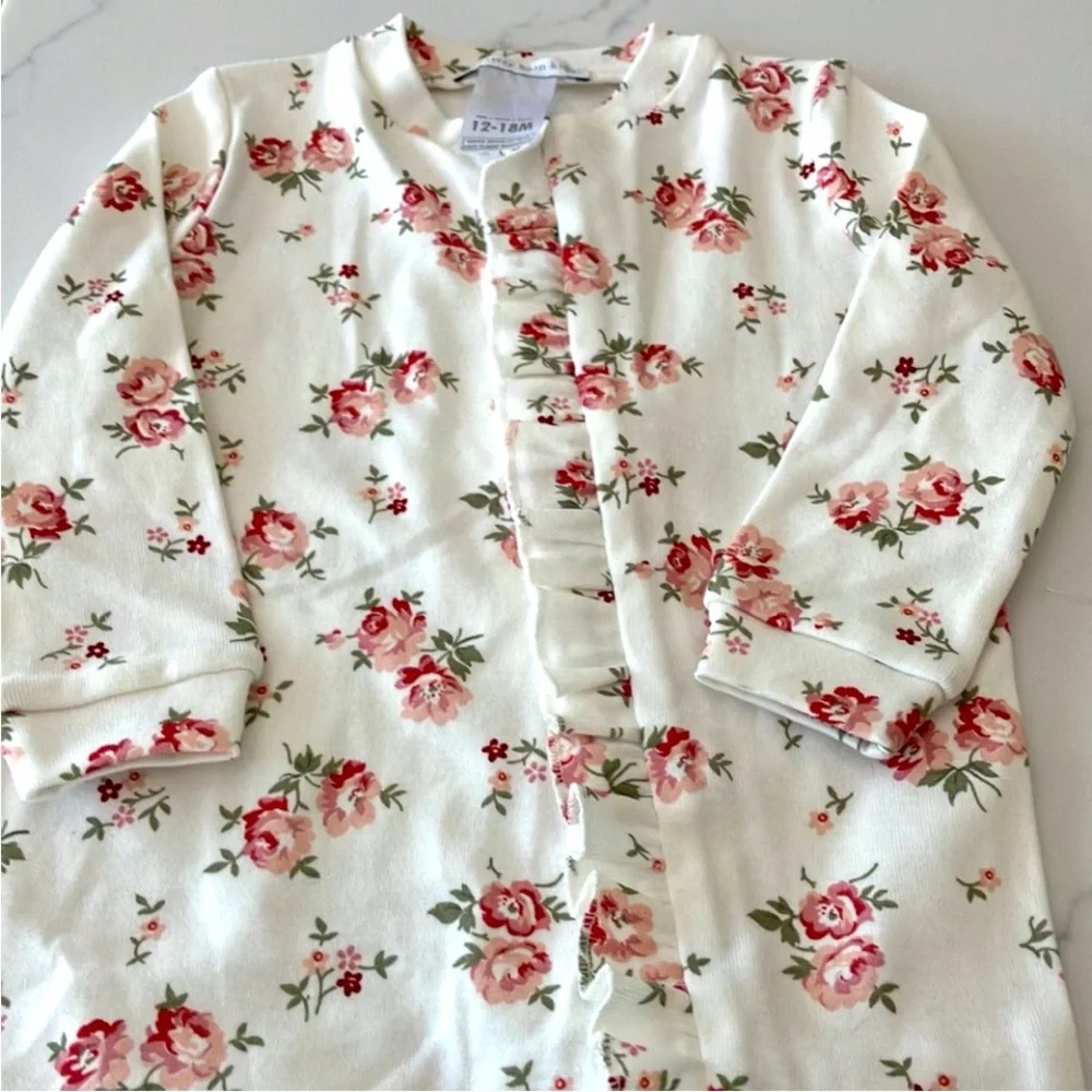 POTTERY BARN 100% COTTON SLEEPER SIZE 18-24 MONTHS EUC - Picture 1 of 5